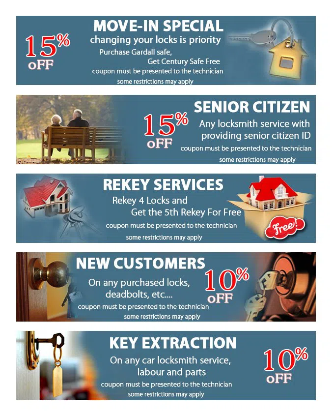 Safe Key Shop Pickerington, OH 614-504-3589 - coupon21-set-five